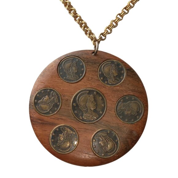 Vintage Coin Necklace - Picture 1 of 14